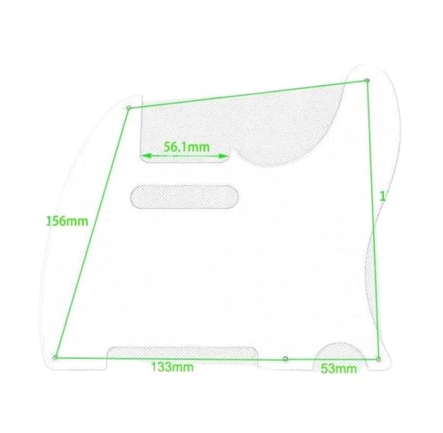 Pickguard 5 trous 1 pli pour guitare électrique 52 TL anti-rayures - 2