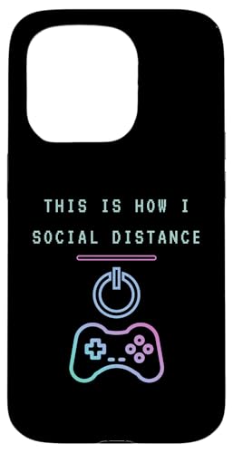 This Is How I Social Distance Funny Console Gamer Controller �X�}�z�P�[�X iPhone 15 Pro �p