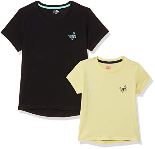 Image of Amazon Brand - Jam & Honey Girl's Regular Fit T-Shirt