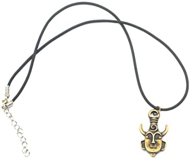 Supernatural Dean Winchester Mask Necklace Amulet Demon Pendant Necklace Jewelry Bronze Necklets