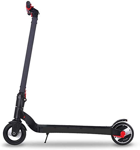 TONGS Viajes de Bicicleta Eléctrica Plegable Mini Bicicleta Eléctrica Smart City Portátil de Pequeño Tamaño Scooter Eléctrico Fácil de operar/Negro /
