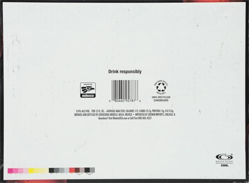 Miniatura 11 de Modelo Cerveza Negra, paquete de 12, botellas de 12 onzas, 5.4% ABV