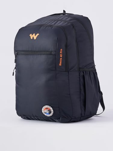 Image of Wildcraft Sierra 45 Pro Backpack-Black