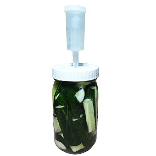 Couvercles de fermentation pour bocaux large bouche x12 avec sas