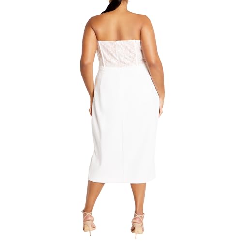 Image of City Chic Women's Plus Size Dress - Perfect Date