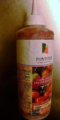 Amazon 冷凍 フランス産 ミックスフルーツソース ラズベリー ストロベリー チェリー カシス 500ｇ ポンティエ社 食材王国ヴェルジュ ジャム コンフィチュール 通販