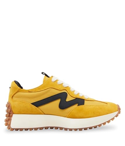 Steve Madden Steve Madden Women's Campo Sneaker Mustard 7.5 Medium