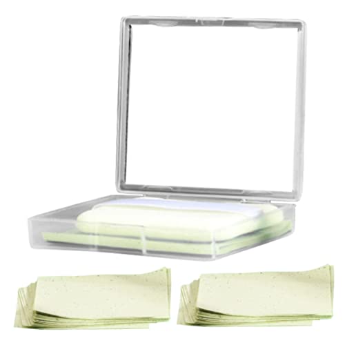 minkissy Oil Blotting Sheets Green Tea Facial Oil Absorbing Paper for Oily Skin Portable
