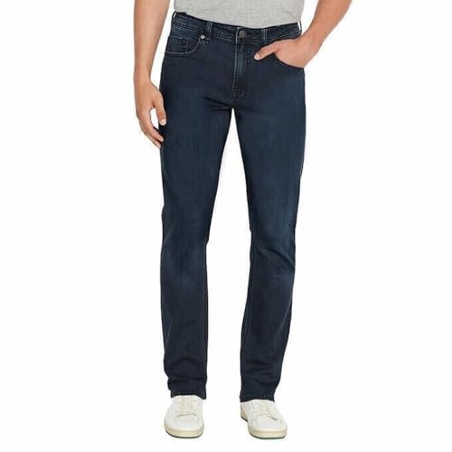 Buffalo David Bitton Repreve Adam Slim Stretch Jeans (US, Waist Inseam, 40, 32, Regular, Regular, Dark Blue)