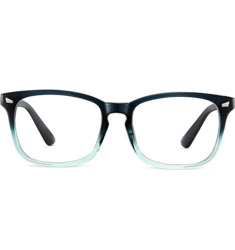 Image of IFLASH Zero Power Light Weight Computer Readers Blue Light Blocking Eye Glasses Men Women | Anti Glare UV Blu Ray light Filter Cut Reflection Protection Lens TR90 Frames