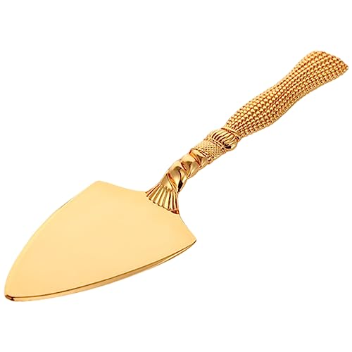 SECFOU Espátula De Pastel Vintage Europea Mango para Cocina y Repostería Utensilio Práctico para Servir Tartas y Pizzas Casa