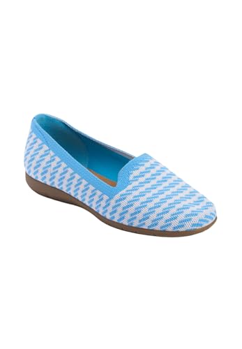 Comfortview Women's The Madie Slip On Flat (Wide Widths Available)