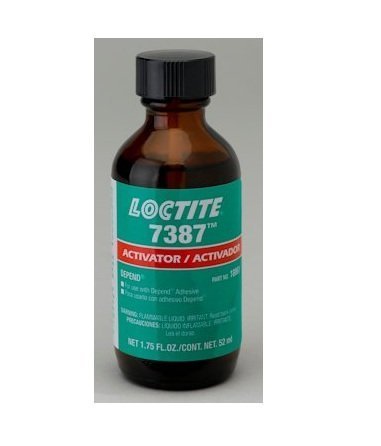 Loctite HL135276 18861 7387 Depend Activator, 1.75 fl. oz. Bottle, Brown