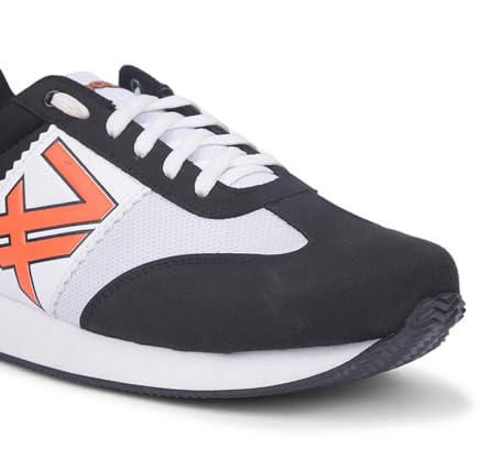Image of Liberty LEAP7X BACKAM-1E Casual Shoes for Men with PU Upper | EVA Sole Coloured Lacing Sneakers | Soft & Comfortable Footbed | Memory Foam Insole | Quick-Wear Elastic Laces | Stylish & Modern
