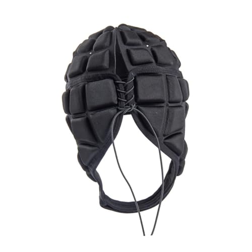PAMINGONO - PAMINGONO Sportlicher Rugby-Helm mit Verstellbarem Kopfschutz Gepolstert und Atmungsaktiv Geeignet für Fußball Torwart Hockey und Vielseitige Outdoor-Sportarten für Erwachsene