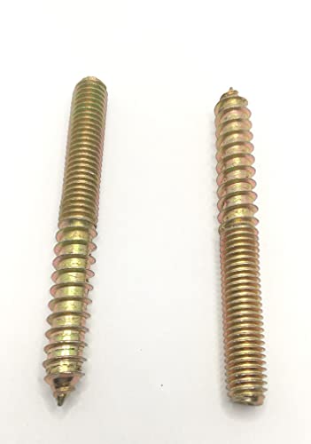 Image of Hanger Bolt M8x70 Double Headed Bolt Self-Tapping Screw for Furniture 10Pcs