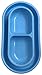Dog Pet Cat Bowl - Pet Dog Cat Food Water Feeding Double Anty Ants Bowl - With You6688 - Colors May Vary – 1 Pack