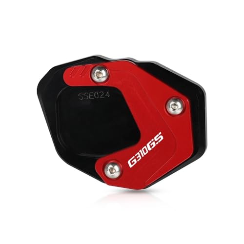 Plaque support élargie G310GS extension béquille moto - 7