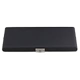 BQLZR Black PU Leather Bassoon Reed Box Reed Case for 10pcs Reed Hold Strong Protect Against Moisture