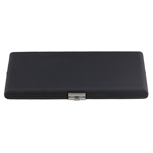 BQLZR Black PU Leather Bassoon Reed Box Reed Case for 10pcs Reed Hold Strong Against Moisture