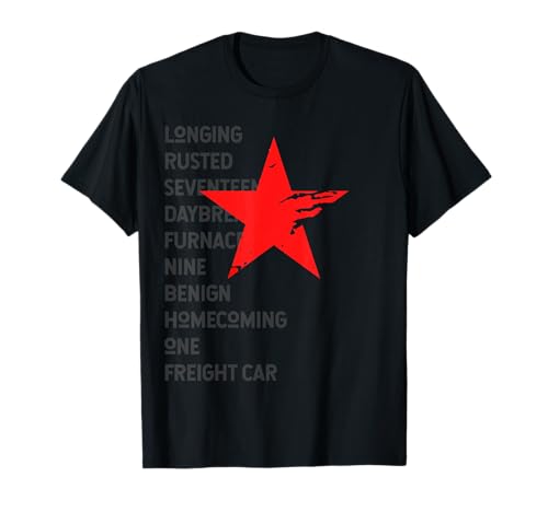 Red Soldier Trigger Words Winter Star Hero T-Shirt T-Shirt