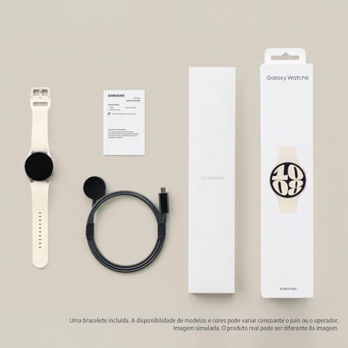 Samsung Galaxy Watch6 3 3 cm 1.3 OLED 40 mm Numérique 432 x 432 pixels Écran tactile 4G Crème Wifi GPS satellite Neuf - vue 8