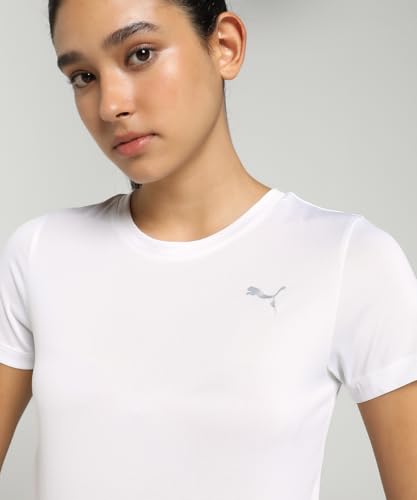 Image of Puma Women's Solid Regular Fit Tees