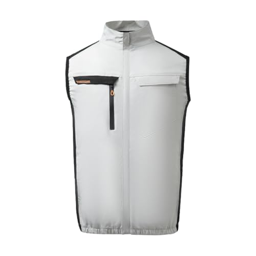 Cooling Vest for Men AC Jacket with 2PCS Fans Ice Cool Air Conditioned Shirt Lightweight Outdoor Workwear for Hot Summer3