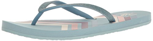 Image of REEF Women's Stargazer Prints Flip-Flop, Blue Chevron, 7 M US