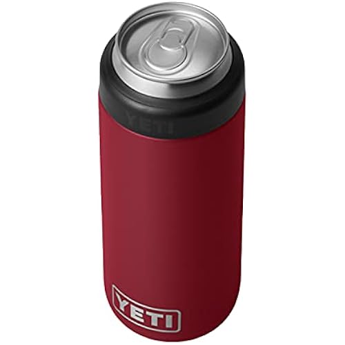 YETI Rambler 12 oz. Colster Slim Can Insulator for the Slim Hard Seltzer Cans, Harvest Red