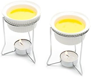 Nantucket Seafood 5590 Ceramic Butter Warmers, Set of Two