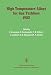 High Temperature Alloys for Gas Turbines 1982: Proceedings of a Conference held in Liège, Belgium, 4?6 October 1982