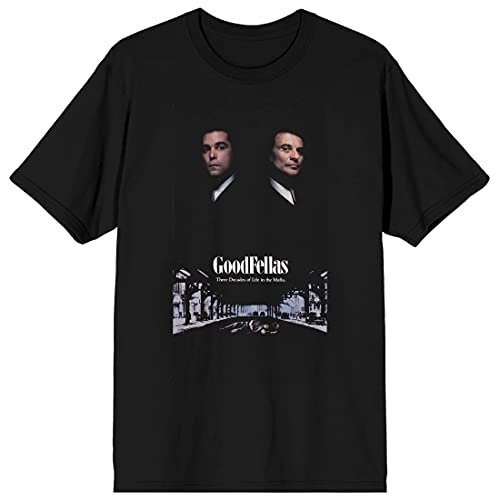 Bioworld Goodfellas Henry Hill Poster Black Tee Shirt-S