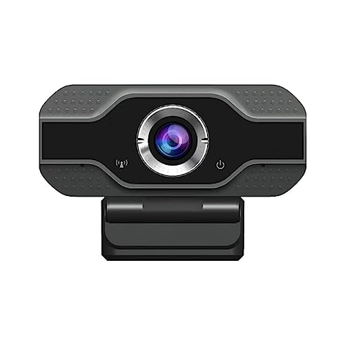 Webcam, Cámara Web HD 1080p for PC, cámara Web USB for computadora con micrófono for Conferencia en Vivo, Video Giratorio, cámara de enseñanza Ontine