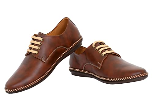 Image of BIGBOON Men's Casual Lace Up Derby Shoe Set of 1 Pair