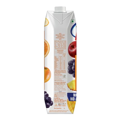 Image of Real Activ, Mixed Fruit, 1L (Pack of 6).