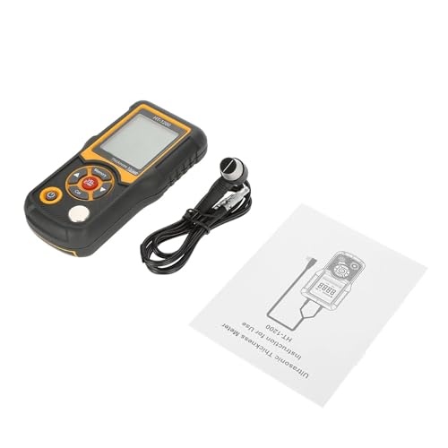 Medidor de Espesor Ultrasónico HT-1200 Medidor Digital LCD de 2 a 300 mm de Rango Alta Sensibilidad miniatura 7