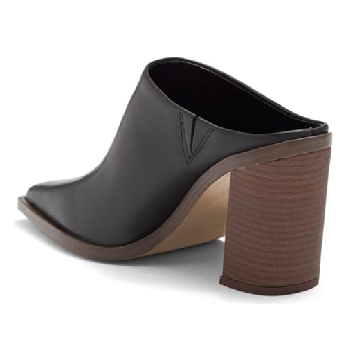 FOWT Women Pointed Toe Slip On Mules Stacked Block High Heel Sandal Comfortable Daily Party Nightclub Proms Shoes Size 4-16 US3