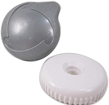 American Spa Parts BUTTRESS Diverter Silver Teardrop Style Knob & Cap for Cal Spas Hot Tubs