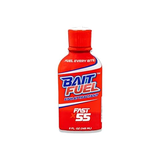 BAITFUEL X55 Formula Gel for Fishing: The Supercharged Fish Scent Technology with Powerful Attractants and Taste Enhancers That Fish Bite| 8 oz., Single, (PN: X89668)