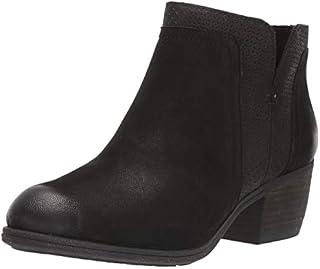 Rockport Women's Anika VCut Bootie Ankle Boot, Black, 8.5 M US