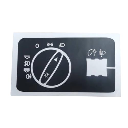 Kit autocollants réparation interrupteurs phares Audi A3 8L