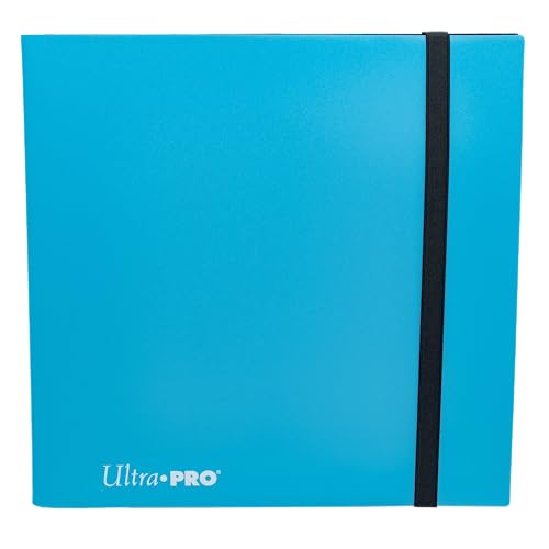 Image of Ultra Pro ULP16141 Binder 12 Pocket PRO Eclipse Card Accessories Sky Blue