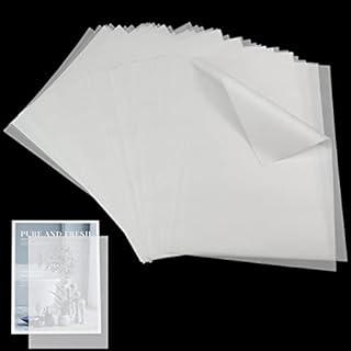 100 sztuk przezroczystego papieru, Suofuolef A4 210 x 297 mm, kalka do szkicowania, pauzowania, pakowania, rysowania