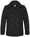 Produktbild bw-online-shop Navy PEA Coat Wintermantel Jacke, Gr. 5XL, schwarz