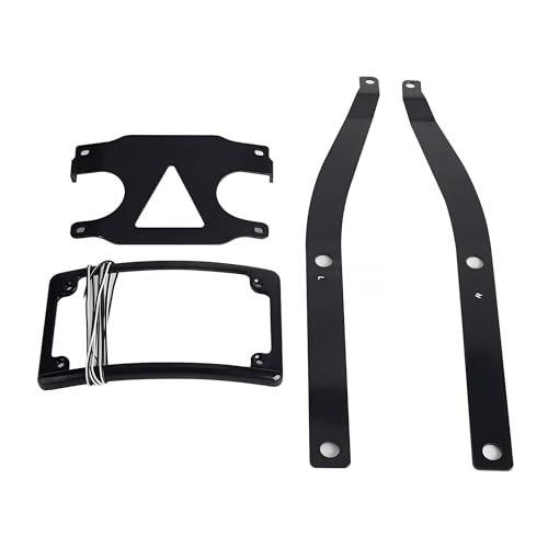 Montage plaque d'immatriculation incurvée pour moto Harley Fat Bob FXFBS