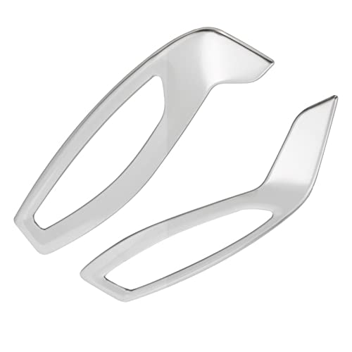 Garniture de Ventilation de Tableau de Bord Carbone Argent Style Premium