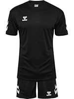 hummel Trikot Set Weiß schwarz, L Herren