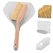 HOLIDYOYO Sisal Dustpan Set Mini Broom Lightweight and Compact for Efficient Cleaning
