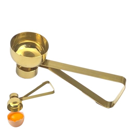 Tagliapova, tagliauova - Taglierina e decorazione per uova | Strumenti rapidi per biscotti, apriscatole in acciaio inox per risparmiare , rompiuova sicuro per cucinare, cuocere e h